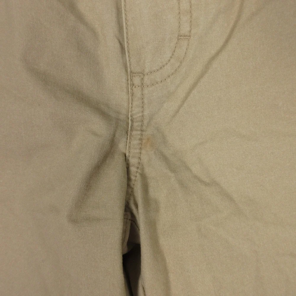LL Bean Pants Mens 31x34 Beige Classic‎ Fit Cotton Canvas Outdoor Work Hiking